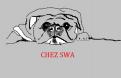 Logo & stationery # 620573 for Chez Swa! Design a logo for a rescue and rehoming shelter for the English bulldog contest