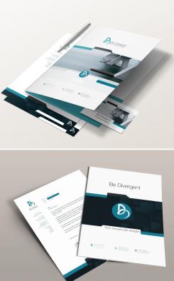 Logo & stationery # 539019 for Think Divergent. Be Divergent! contest