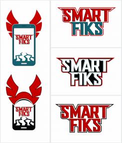 Logo & stationery # 649898 for Existing smartphone repair and phone accessories shop 'SmartFix' seeks new logo contest