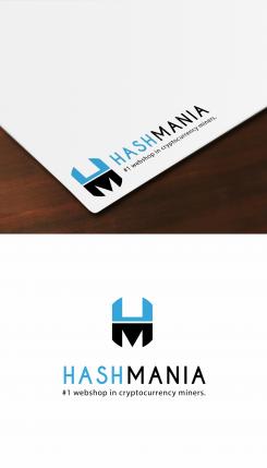 Logo & stationery # 808811 for New logo and artwork for Hashmania.nl. The number 1 (Dutch) webshop in cryptocurrency miners. contest