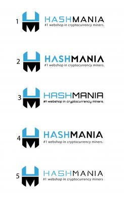Logo & stationery # 809039 for New logo and artwork for Hashmania.nl. The number 1 (Dutch) webshop in cryptocurrency miners. contest