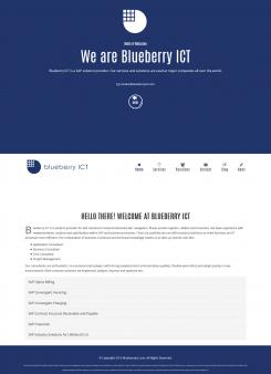 Logo & stationery # 798611 for Blueberry ICT goes for complete redesign (Greenfield) contest