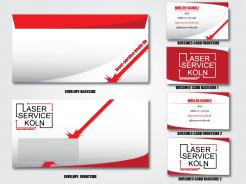 Logo & stationery # 627908 for Logo for a Laser Service in Cologne contest