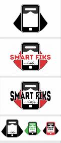 Logo & stationery # 642241 for Existing smartphone repair and phone accessories shop 'SmartFix' seeks new logo contest