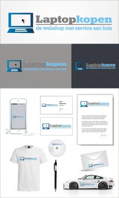 Logo & stationery # 393329 for a new logo for webshop Laptopkopen.be - housestyle for invoice - car and webshop contest