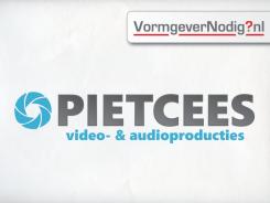 Logo design # 57466 for pietcees video and audioproductions contest