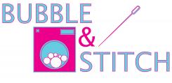 Logo design # 176064 for LOGO FOR A NEW AND TRENDY CHAIN OF DRY CLEAN AND LAUNDRY SHOPS - BUBBEL & STITCH contest