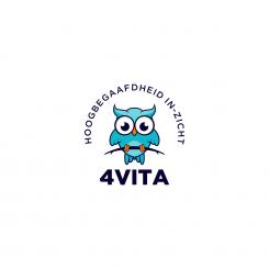 Logo design # 1213237 for 4Vita coaches gifted children  highly intelligent   their parents and schools contest