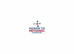 Logo design # 1089690 for Company logo for consortium of 7 players who will be building a  Power to methanol  demonstration plant for their legal entity  Power to Methanol Antwerp BV  contest