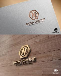 Logo # 983991 voor Logo for Nova Online   Slogan  We create new business wedstrijd