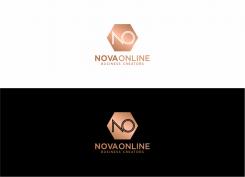 Logo # 984603 voor Logo for Nova Online   Slogan  We create new business wedstrijd