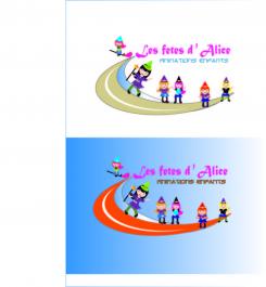 Logo design # 611066 for LES FETES D'ALICE - kids animation :-) contest