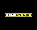 Logo design # 1251478 for Logo for SolidWorxs  brand of masts for excavators and bulldozers  contest