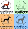 Logo # 1132344 voor Ik bouw Porsche rallyauto’s en wil daarvoor een logo ontwerpen onder de naam GREYHOUNDPORSCHE wedstrijd