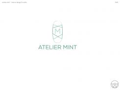 Logo # 841860 voor Ontwerp een creatief logo voor Atelier Mint! wedstrijd