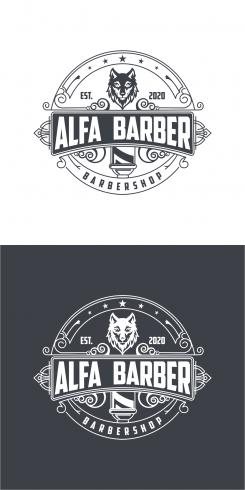Logo # 1039418 voor Een stoer logo voor een barbershop wedstrijd