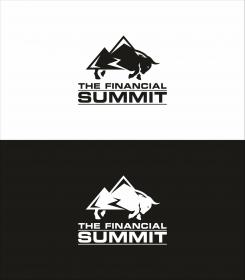 Logo design # 1065114 for The Financial Summit   logo with Summit and Bull contest