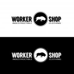 Logo design # 453969 for A rough and vintage logo for a store of unbreakable clothing:  contest