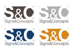 Logo # 112938 voor  Nieuw Logo voor :     Signs&Concepts wedstrijd