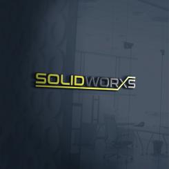 Logo design # 1247338 for Logo for SolidWorxs  brand of masts for excavators and bulldozers  contest