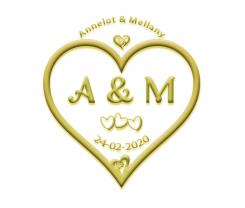 Logo # 997664 voor Ontwerp een elegant logo voor onze bruiloft! wedstrijd