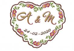 Logo design # 979558 for Design an elegant logo for our wedding! contest
