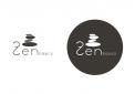 Logo design # 428068 for Zen Basics is my clothing line. It has different shades of black and white including white, cream, grey, charcoal and black. I use red for the logo and put the words in an enso (a circle made with a b contest