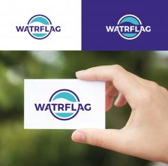 Logo # 1204635 voor logo voor watersportartikelen merk  Watrflag wedstrijd