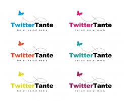 Logo # 507727 voor Ontwerp een communicatief logo voor een nieuw Social media bedrijf: TwitterTante  wedstrijd