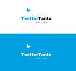 Logo # 504720 voor Ontwerp een communicatief logo voor een nieuw Social media bedrijf: TwitterTante  wedstrijd