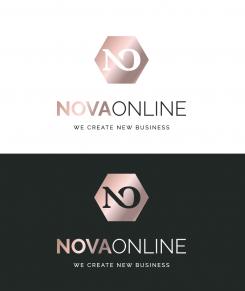 Logo # 983748 voor Logo for Nova Online   Slogan  We create new business wedstrijd