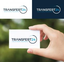 Logo design # 1159607 for creation of a logo for a textile transfer manufacturer TRANSFERT24 contest