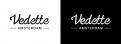 Logo # 923760 voor Ontwerp een stijlvol en luxe logo voor kledingmerk Vedette Amsterdam wedstrijd