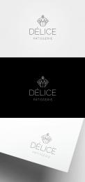 Logo design # 753923 for design of a new thight logo for a starting pastry business. it's name: délice   pâtisserie contest
