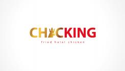 Logo # 466935 voor Helal Fried Chicken Challenge > CHICKING wedstrijd