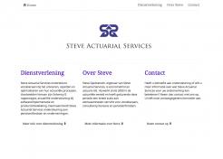 Logo design # 626651 for Logo for Freelance Actuary - Steve Actuarial Services contest