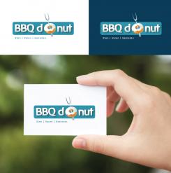 Logo design # 1048693 for Design an original logo for our new BBQ Donuts firm Happy BBQ Boats contest