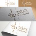 Logo design # 756805 for design of a new thight logo for a starting pastry business. it's name: délice   pâtisserie contest