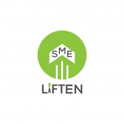 Logo design # 1075492 for Design a fresh  simple and modern logo for our lift company SME Liften contest