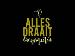Logo design # 776633 for Design a fresh, happy and cool logo for a dance company with different dance projects for young and old. Alles draait dansprojecten contest