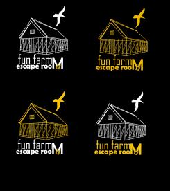 Logo # 588554 voor Fun Farm Escape Room wedstrijd