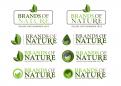 Logo # 37658 voor Logo voor Brands of Nature (het online natuur warenhuis) wedstrijd
