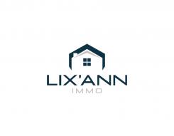 Logo design # 701337 for Lix'Ann immo : real estate agency online within Bordeaux contest