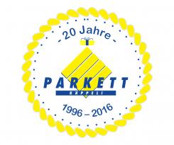 Logo  # 577186 für Jubiläumslogo, 20 Jahre (1996 - 2016), PARKETT KÄPPELI GmbH, Parkett- und Bodenbeläge Wettbewerb