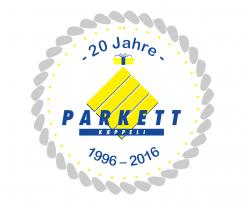 Logo design # 577192 for 20 years anniversary, PARKETT KÄPPELI GmbH, Parquet- and Flooring contest