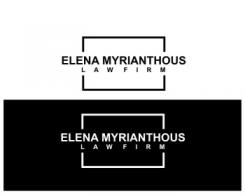 Logo design # 829454 for E Myrianthous Law Firm  contest