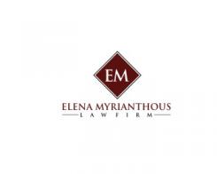 Logo design # 830309 for E Myrianthous Law Firm  contest