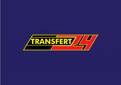 Logo design # 1161172 for creation of a logo for a textile transfer manufacturer TRANSFERT24 contest