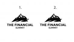 Logo design # 1059672 for The Financial Summit   logo with Summit and Bull contest