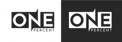 Logo # 951544 voor ONE PERCENT CLOTHING kledingmerk gericht op DJ’s   artiesten wedstrijd